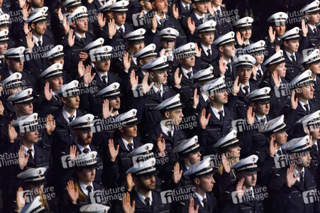 Vereidigung von Kommissaranwärtern in Köln