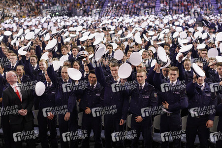 Vereidigung von Kommissaranwärtern in Köln