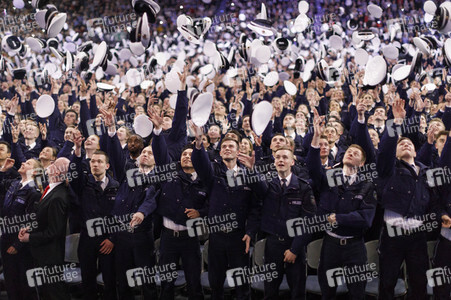 Vereidigung von Kommissaranwärtern in Köln