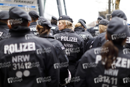 Vereidigung von Kommissaranwärtern in Köln