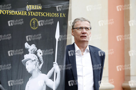 Einweihung der Spendenbox des Schlossvereins im Landtag im Stadtschloss Potsdam