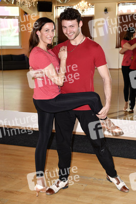 Ulrike Frank trainiert für 'Let's Dance' in Berlin