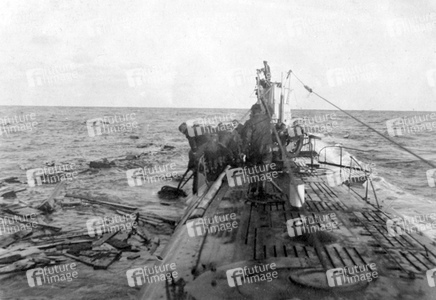 Versenkung der Amulree durch das U-Boot SM U-81 im 1. Weltkrieg