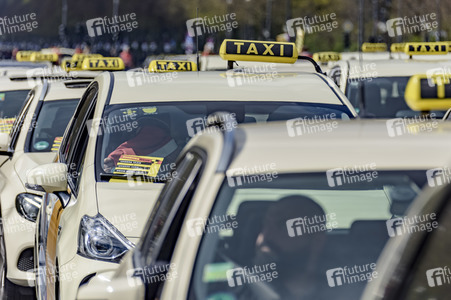 Taxi-Protest in Berlin