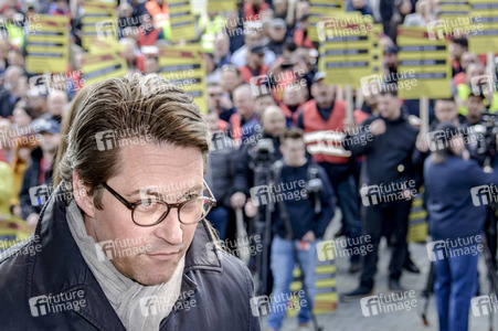 Taxi-Protest in Berlin
