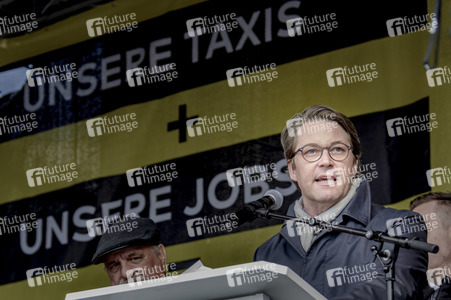 Taxi-Protest in Berlin