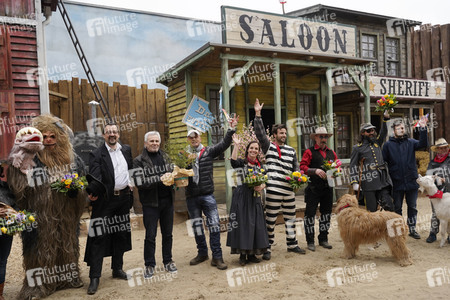 Saisoneröffnung im Filmpark Babelsberg in Potsdam