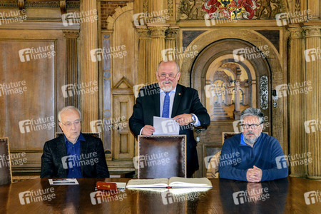 Fritz Pleitgen und Michail Pawlowitsch Schischkin in Görlitz