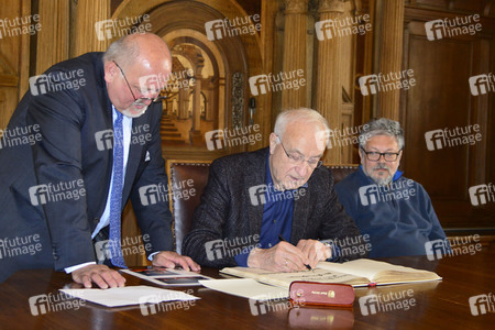 Fritz Pleitgen und Michail Pawlowitsch Schischkin in Görlitz