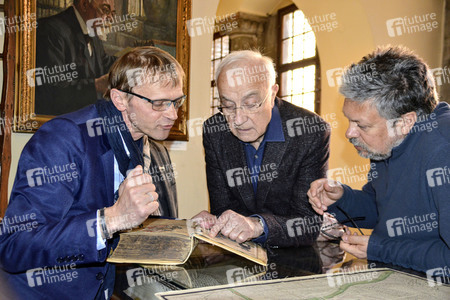 Fritz Pleitgen und Michail Pawlowitsch Schischkin in Görlitz