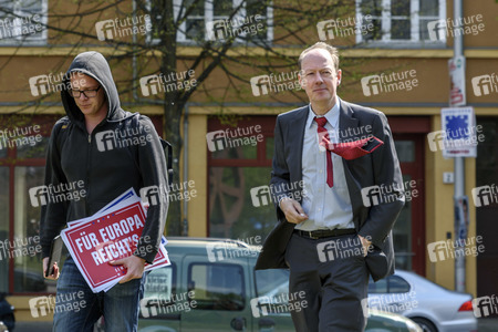 Pressetermin von der PARTEI in Berlin