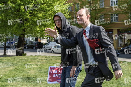 Pressetermin von der PARTEI in Berlin