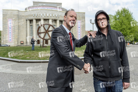 Pressetermin von der PARTEI in Berlin