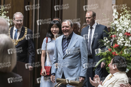 Empfang zum 75. Geburtstag von Gehard Schröder in Hannover