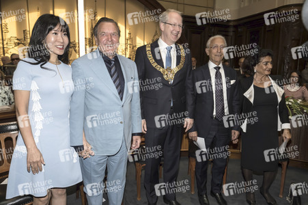 Empfang zum 75. Geburtstag von Gehard Schröder in Hannover