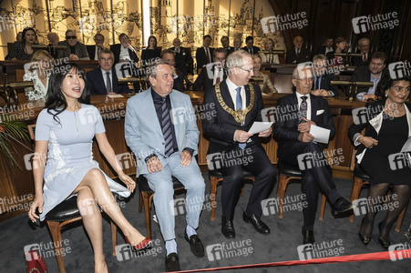 Empfang zum 75. Geburtstag von Gehard Schröder in Hannover