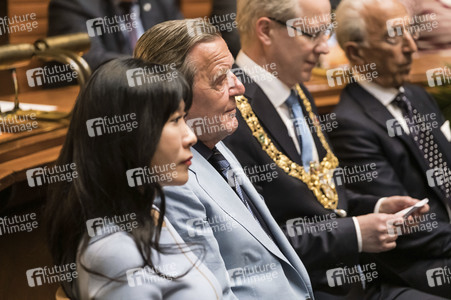 Empfang zum 75. Geburtstag von Gehard Schröder in Hannover