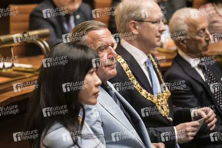 Empfang zum 75. Geburtstag von Gehard Schröder in Hannover