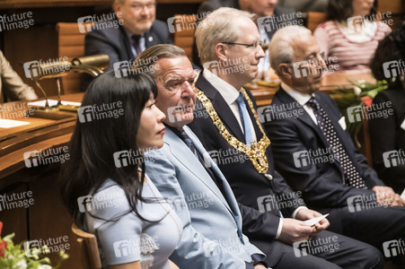 Empfang zum 75. Geburtstag von Gehard Schröder in Hannover