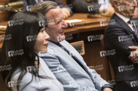 Empfang zum 75. Geburtstag von Gehard Schröder in Hannover