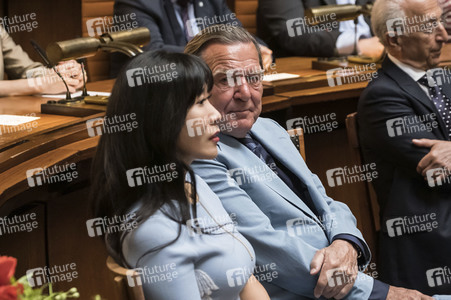 Empfang zum 75. Geburtstag von Gehard Schröder in Hannover