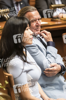 Empfang zum 75. Geburtstag von Gehard Schröder in Hannover