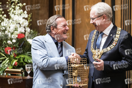 Empfang zum 75. Geburtstag von Gehard Schröder in Hannover