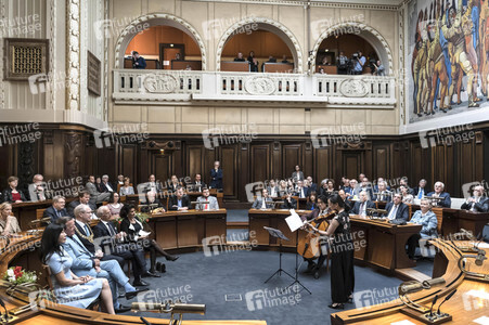Empfang zum 75. Geburtstag von Gehard Schröder in Hannover