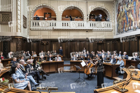 Empfang zum 75. Geburtstag von Gehard Schröder in Hannover