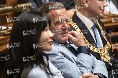 Empfang zum 75. Geburtstag von Gehard Schröder in Hannover