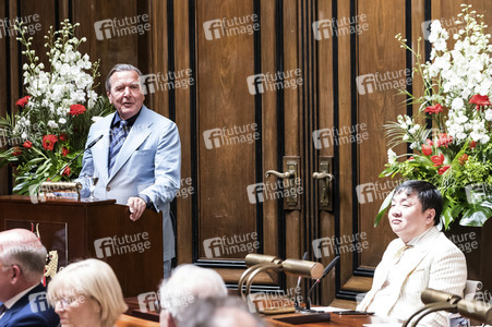 Empfang zum 75. Geburtstag von Gehard Schröder in Hannover
