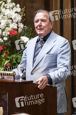 Empfang zum 75. Geburtstag von Gehard Schröder in Hannover