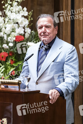 Empfang zum 75. Geburtstag von Gehard Schröder in Hannover