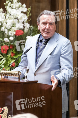 Empfang zum 75. Geburtstag von Gehard Schröder in Hannover