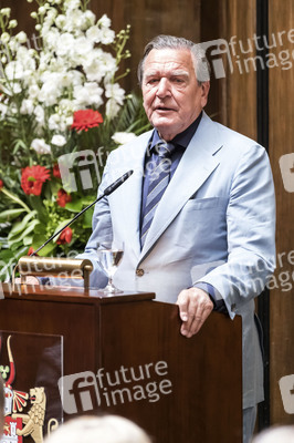 Empfang zum 75. Geburtstag von Gehard Schröder in Hannover