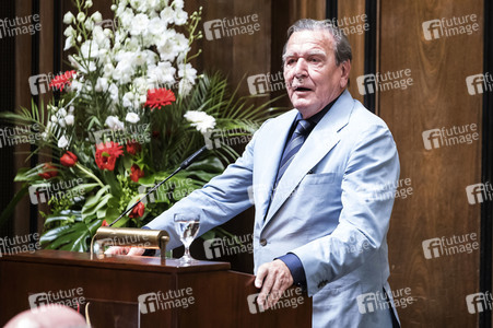 Empfang zum 75. Geburtstag von Gehard Schröder in Hannover