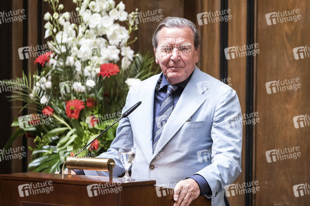 Empfang zum 75. Geburtstag von Gehard Schröder in Hannover