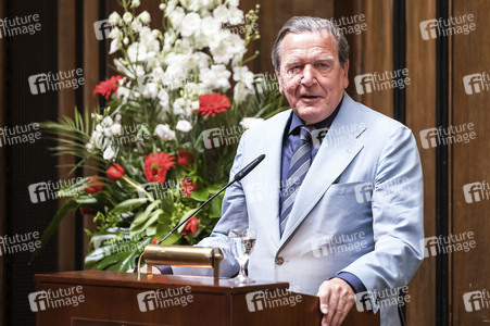 Empfang zum 75. Geburtstag von Gehard Schröder in Hannover