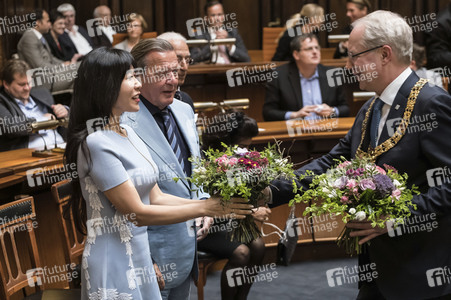Empfang zum 75. Geburtstag von Gehard Schröder in Hannover
