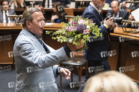 Empfang zum 75. Geburtstag von Gehard Schröder in Hannover