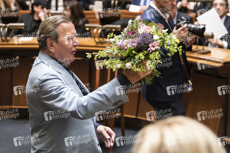 Empfang zum 75. Geburtstag von Gehard Schröder in Hannover