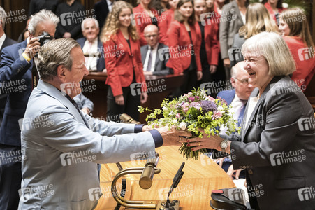 Empfang zum 75. Geburtstag von Gehard Schröder in Hannover