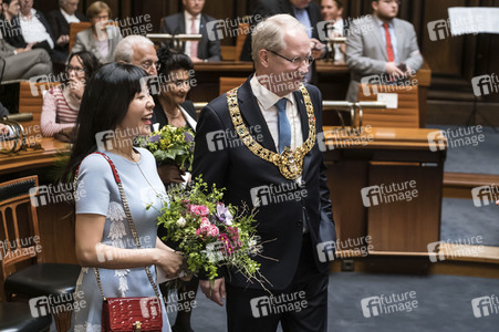 Empfang zum 75. Geburtstag von Gehard Schröder in Hannover