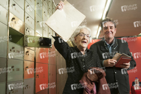 Ida Vitale im Instituto Cervantes in Madrid