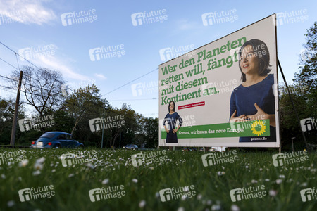 Symbolfoto Europawahl-Plakat