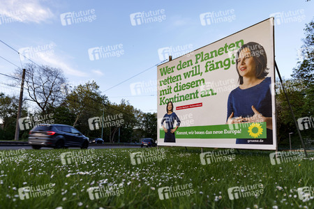 Symbolfoto Europawahl-Plakat