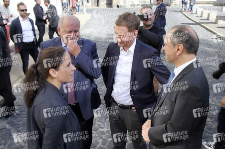 Enthüllung der Graffiti-Kunstwerke von MadC in Görlitz