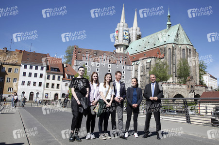 Enthüllung der Graffiti-Kunstwerke von MadC in Görlitz