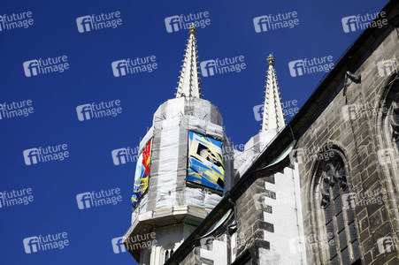 Enthüllung der Graffiti-Kunstwerke von MadC in Görlitz