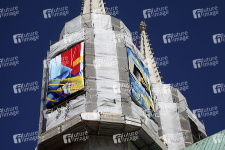 Enthüllung der Graffiti-Kunstwerke von MadC in Görlitz